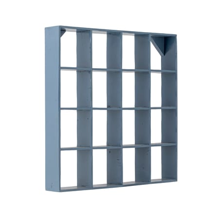 Wandregal Bekka holz blau / 70 x 70 x T 10 cm - Bloomingville