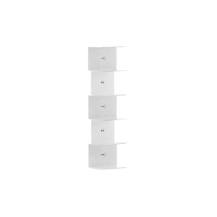 Bibliothèque murale Ptolomeo Wall métal blanc / H 70 cm - Opinion Ciatti