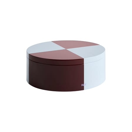 Boîte hermétique Tin Round métal multicolore / Ø 19,8 x H 7,3 cm - Hay