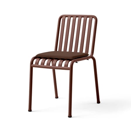 Chaise empilable Palissade métal rouge / Bouroullec, 2016 - Hay