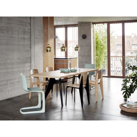 Chaise EVO-C plastique vert - Vitra