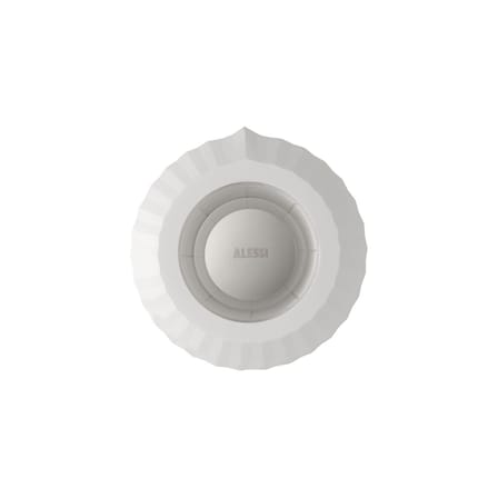 Distributeur de capsules de café Plissé plastique blanc / Pour 40 capsules - Alessi