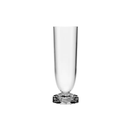 Flûte à champagne Jellies Family plastique transparent / H 17 cm - Kartell