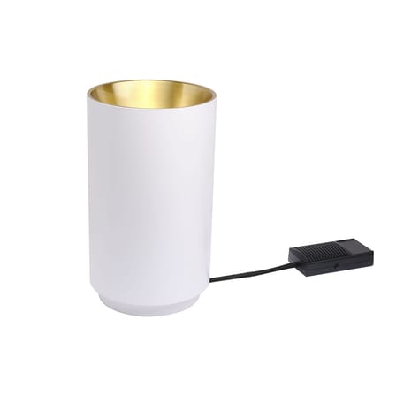 Tobo Lamp metal white / Ø 14 x H 24 cm - DCW éditions