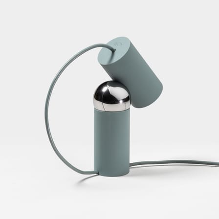Lampe de table Bilboquet plastique vert / Orientable - Flos