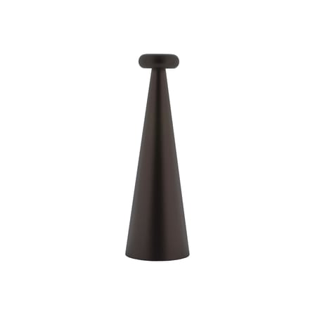 Lampe sans fil rechargeable Bedin LED métal marron - Alessi