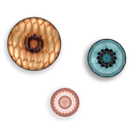 Patère Jellies Family Large plastique rose / Ø 19 cm - Patricia Urquiola, 2014 - Kartell