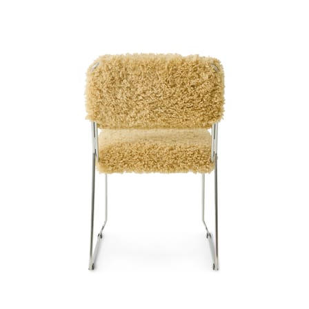Sedia imbottita Endless tessuto beige - HK LIVING