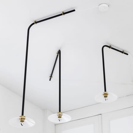 Plafonnier Ceiling Lamp n°3 métal or / H 60 x L 40 cm - valerie objects