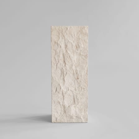 Table d'appoint Podium Maxi / 30 x 30 x H 80 cm - Pierre naturelle - 101 COPENHAGEN