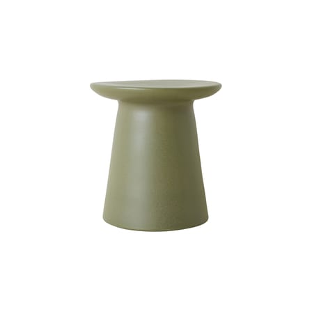 Tavolino d'appoggio Earthenware Medium ceramica verde / Ø 40 x H 43 cm - HK LIVING