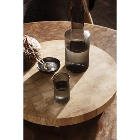 Set de 4 verres à liqueur Ripple / Verrine - Ø 5.4 x H 9 cm - Ferm Living