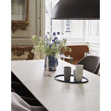 Bougeoir Flare Small verre rose / H 7,5 cm - Hay
