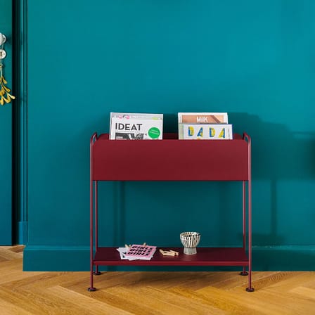 Cache-pot Picolino métal noir / Rangement / L 66 x H 63 cm - Fermob