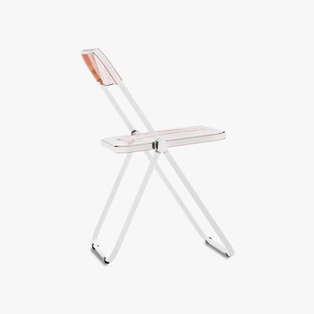Chaise pliante Plia plastique rose / Giancarlo Piretti, 1967 - ANONIMA CASTELLI