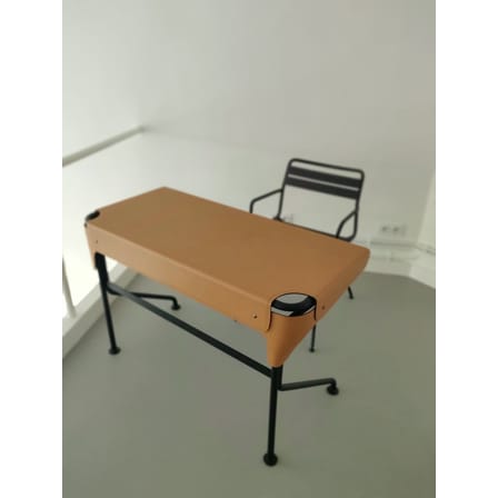 Tucano Desk leather brown / Saddle leather - Zanotta