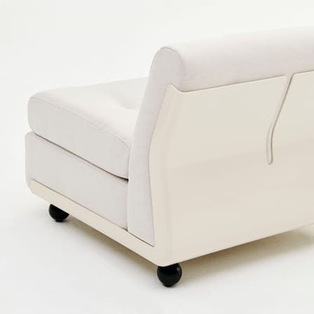 Fauteuil rembourré Amanta / Réédition 1966, Mario Bellini - Hay