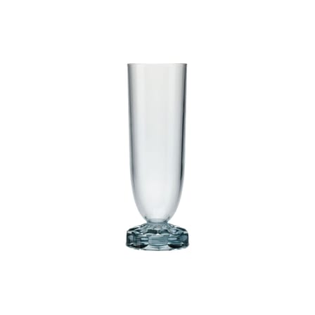 Flûte à champagne Jellies Family plastique bleu / H 17 cm - Kartell
