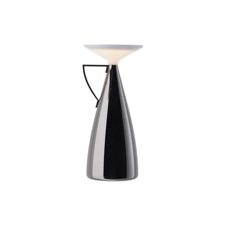 Lampe sans fil rechargeable Camomille LED argent / By Philippe Starck - Recyclé - Kartell
