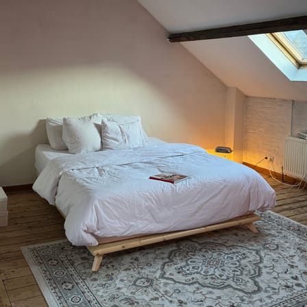 Lit double Senza / Pour matelas 180 x 200 cm - KARUP DESIGN