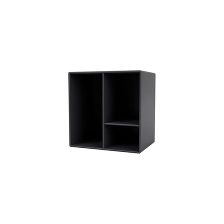 Rangement mural Montana Mini 1002 bois gris / 3 compartiments - 35 x 35 x P 25 cm - MONTANA