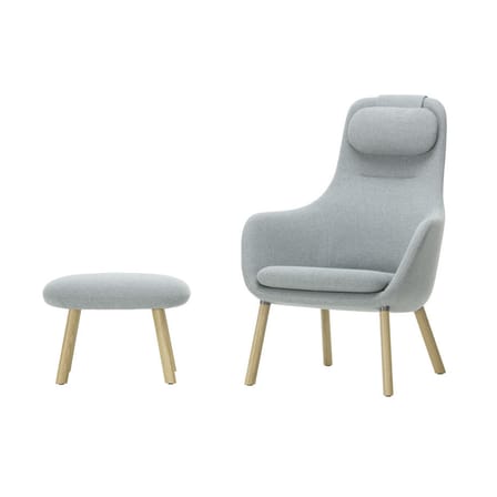 Set fauteuil & repose-pieds HAL Lounge / Jasper Morrison, 2021 - Vitra