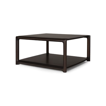 Table basse Eda bois marron / 80 x 80 cm x H 40 cm - Ethnicraft