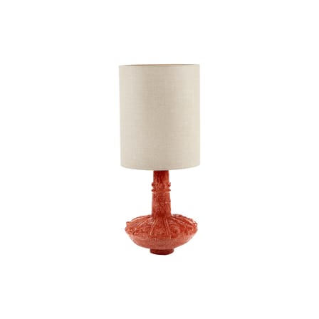 Georgia Table lamp ceramic orange / Ø 42 x H 95 cm - Serax