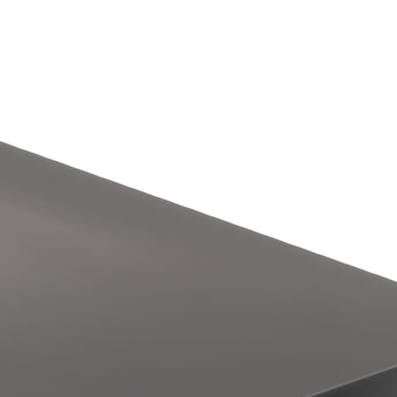 Table rectangulaire Baguette noir / 160 x 90 cm - Stratifié Fenix - Magis