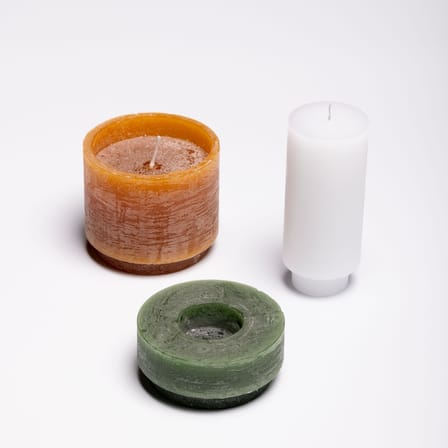 Bougie Stack 02 / 3 modules empilables - Combustion 50 heures - STAN EDITIONS