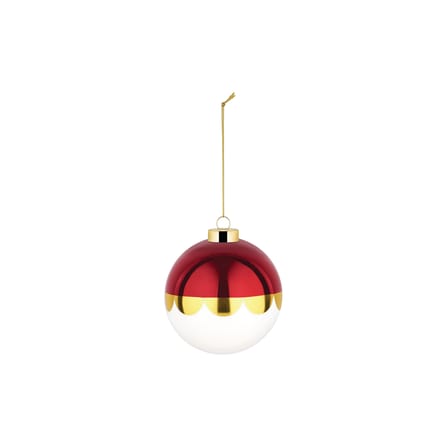 Boule de Noël Delight Big  n°7 verre rouge / Ø 9 cm - Alessi