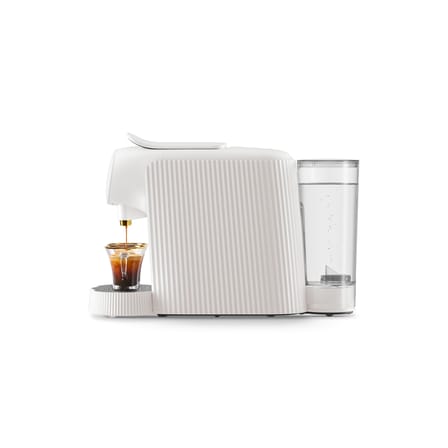 Cafetière à capsules L'Or Barista Plissé blanc - Alessi