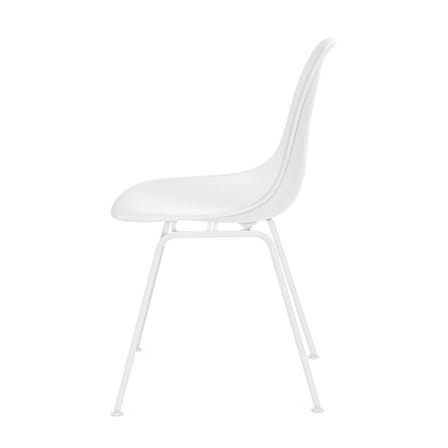 Chaise DSX - Eames Plastic Side Chair plastique blanc / (1950) - Pieds blancs - Vitra