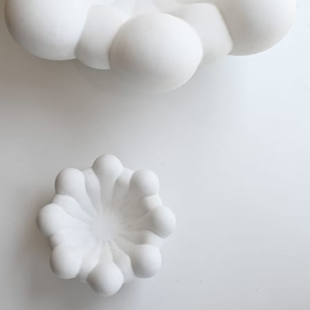 Coupe Bloom Mini céramique blanc / Ø 15,5 x H 6 cm - 101 COPENHAGEN