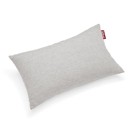 Coussin d'extérieur King OUTDOOR tissu gris beige / Tissu Olefin - 66 x 40 cm - Fatboy