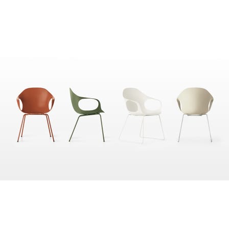 Fauteuil Elephant plastique noir - Kristalia