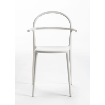 Fauteuil empilable Generic C plastique blanc /  Philippe Starck, 2017 - Kartell