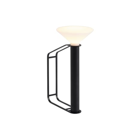 Lampada da esterno ricaricabile senza fili Piton metallo nero - Muuto