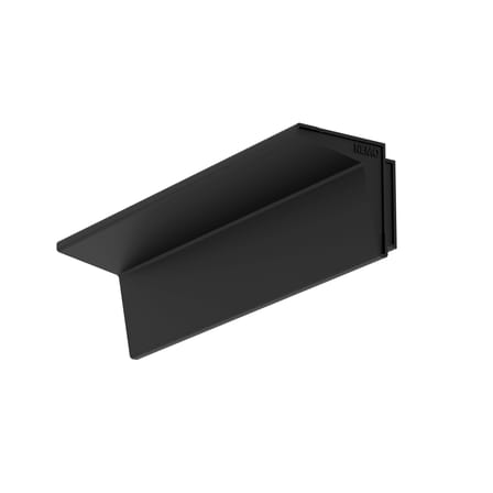 Applique Zena LED metallo nero / IP20 - Nemo