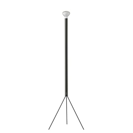Lampadaire Luminator métal noir / A. & P. Castiglioni, 1954 - Flos