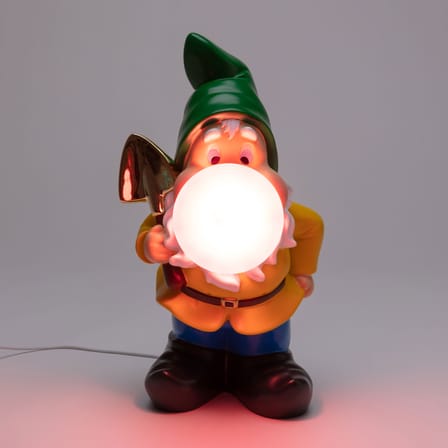 Lampe de table Gummy Working plastique multicolore - Seletti