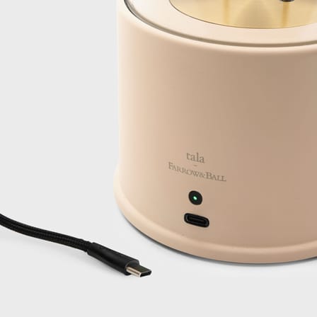 Lampe sans fil rechargeable The Muse 2.0 métal rose / IP44 - TALA