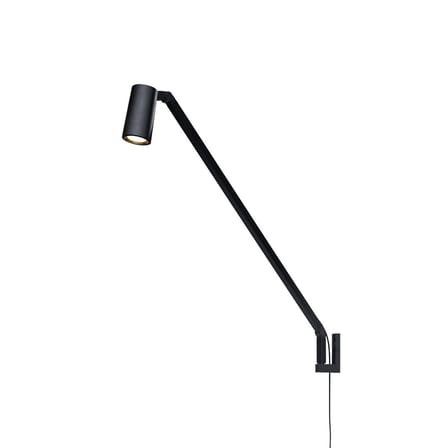 Lampe Untitled MINI Spot LED 2700K métal noir / Orientable - Nemo