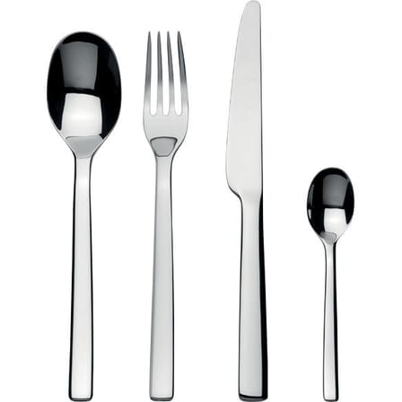 Ménagère Ovale métal / Coffret 24 couverts - Alessi