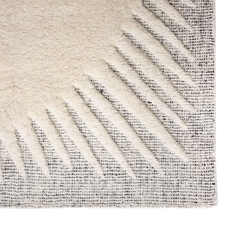Edgy Rug textile white / 170 x 240 cm - Tom Dixon