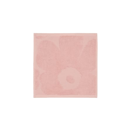 Serviette invité Unikko tissu rose / 32 x 32 cm - Marimekko