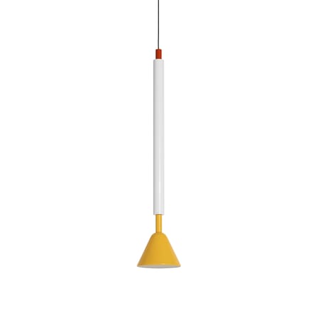 Suspension Pyl métal multicolore / Ø 21,6 x H 110 cm - Orientable - Petite Friture