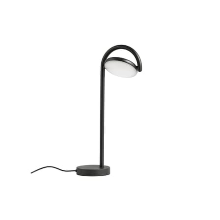 Marselis Table lamp metal black / Adjustable diffuser - H 38 cm - Hay
