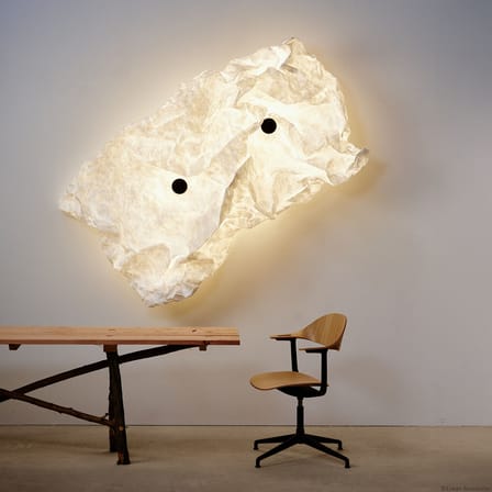 Applique Maap 2 / 240 x 155 cm - Mur lumineux modelable en Tyvek - Flos