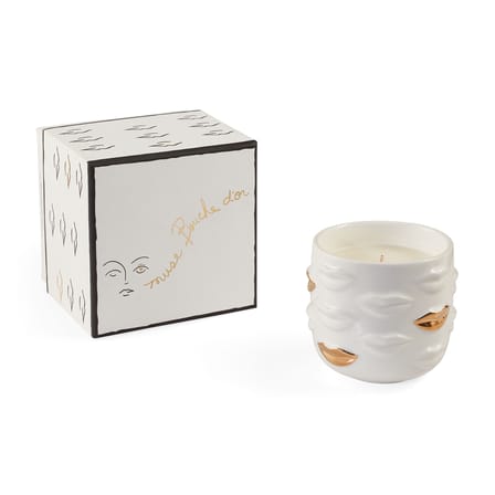 Bougie parfumée Muse Bouche D’or / Senteur agrumes - Ø12 x H 12 cm - Jonathan Adler